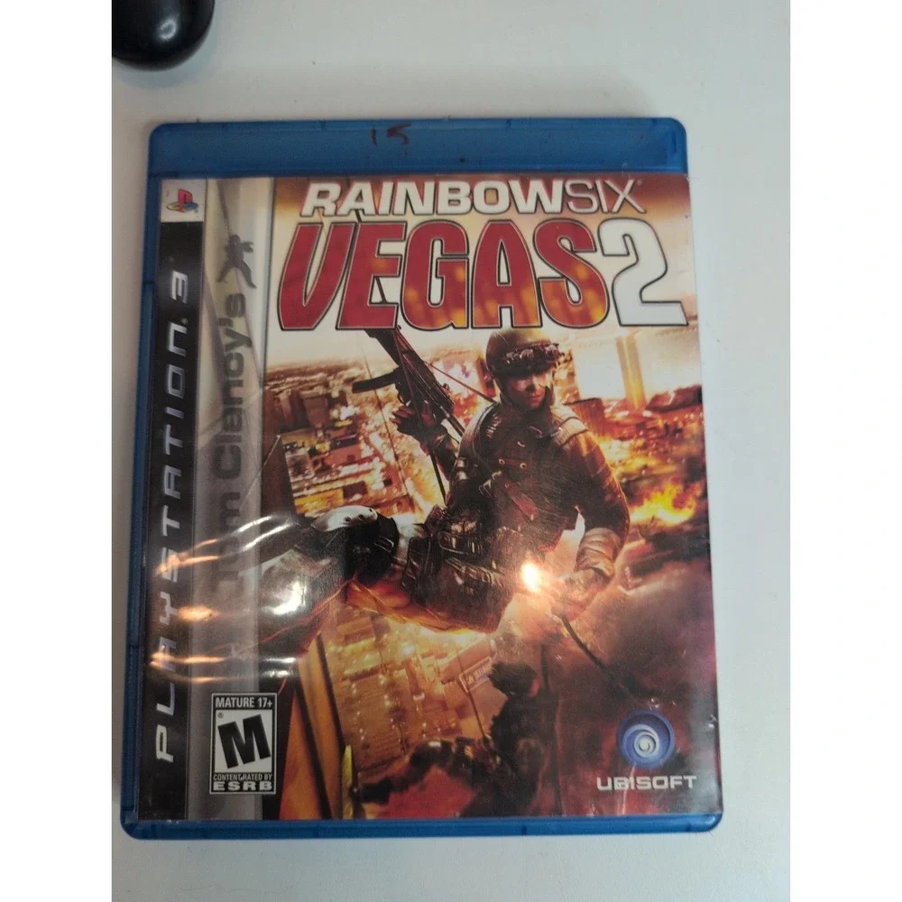 Lot Of 2 PS3 Games Rainbow Six Vegas & Vegas 2